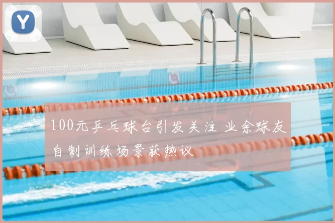 100元乒乓球台引发关注 业余球友自制训练场景获热议